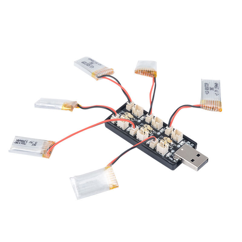 6CH USB 1S LiPo/LiHv 3.7V/4.2V - Drone Battery Adapter recensione e prezzo